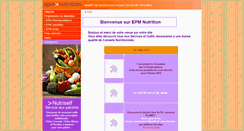 Desktop Screenshot of epm-nutrition.org