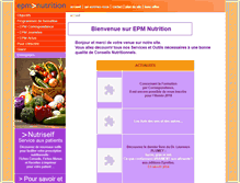 Tablet Screenshot of epm-nutrition.org